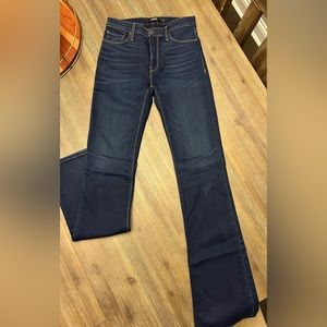 Hudson dark wash women’s jeans.